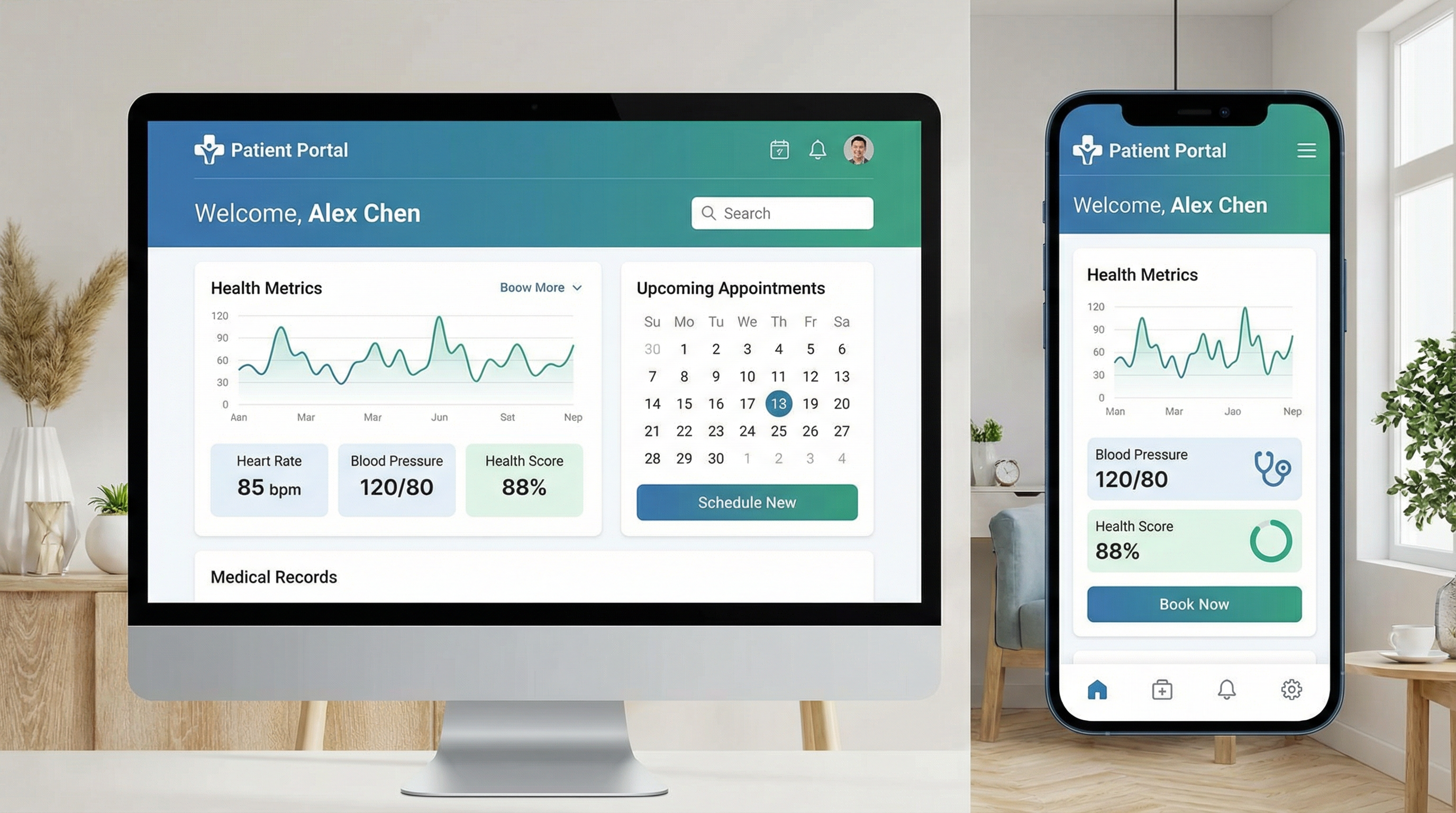 Healthcare Patient Portal Redesign
